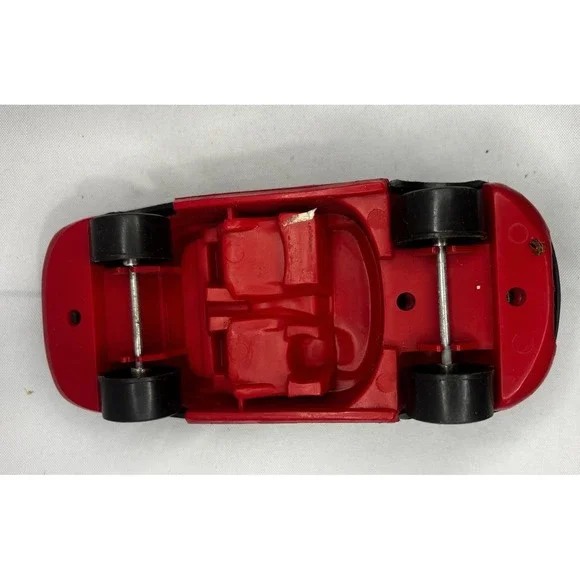 🚘Vintage TOOTSIETOY PLASTIC Mazda Miata 7" Black Convertible USA Toy - Picture 6 of 7